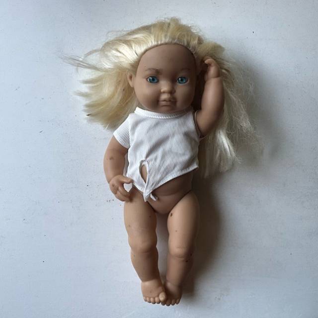 Sum Sum Baby Doll TR16 Vinyl - Blonde Hair w...