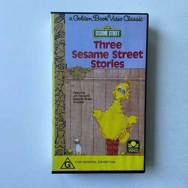 VHS - SESAME STREET - Three Sesame Street St...