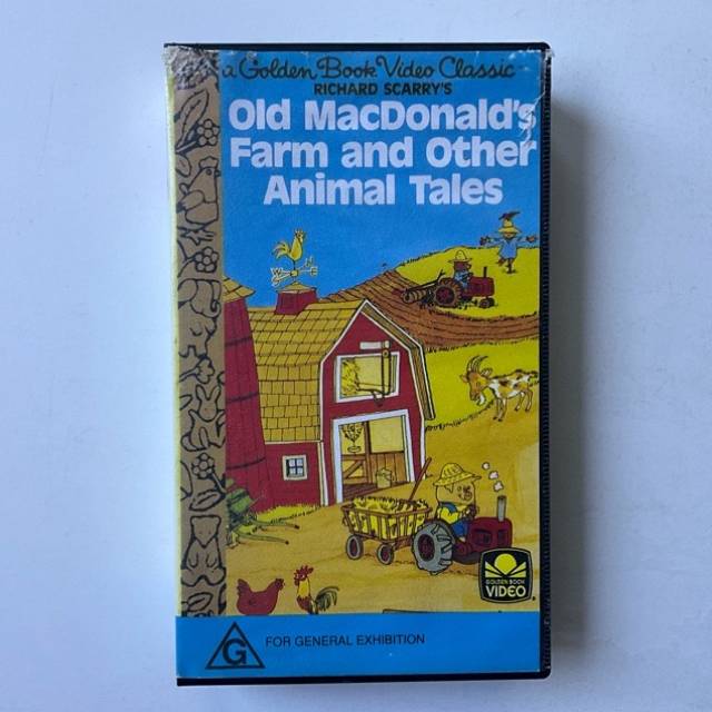 VHS - Golden Book - Old McDonald’s Farm an...