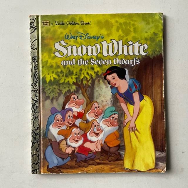 Golden Book - Disney Snow White and the Seve...