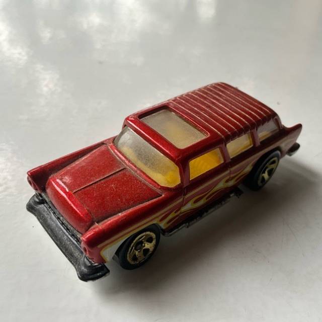 HL CHEVY NOMAD 1969 Red with Flames Malaysia