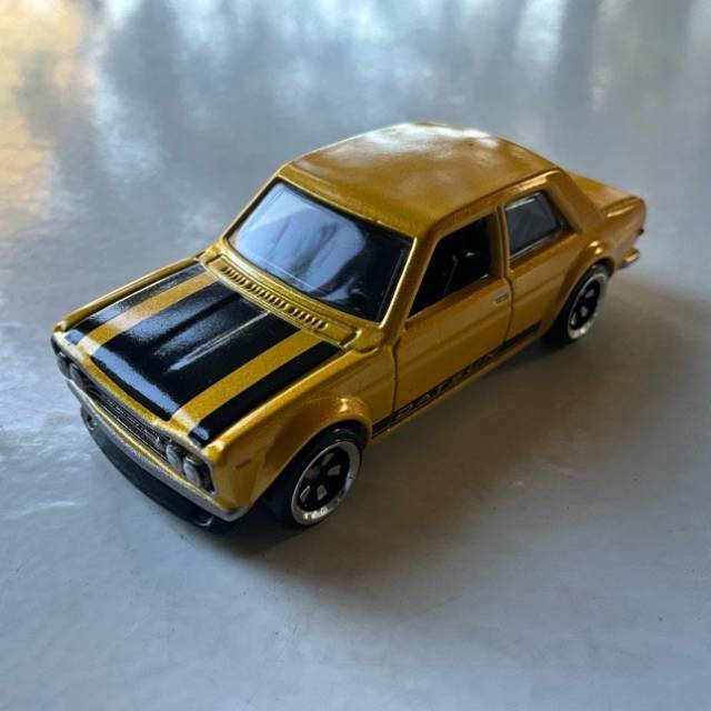 HL ‘71 DATSUN BLUEBIRD 510 Yellow FYD14 20...