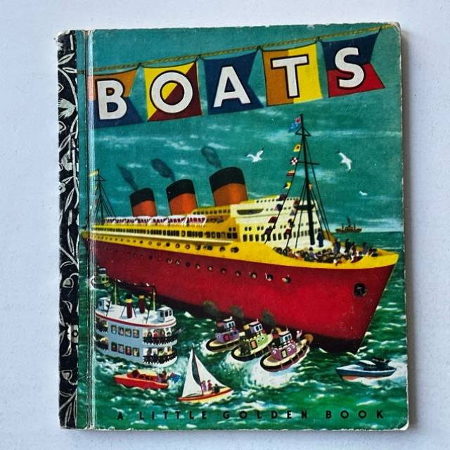 Golden Book - BOATS HC 1973