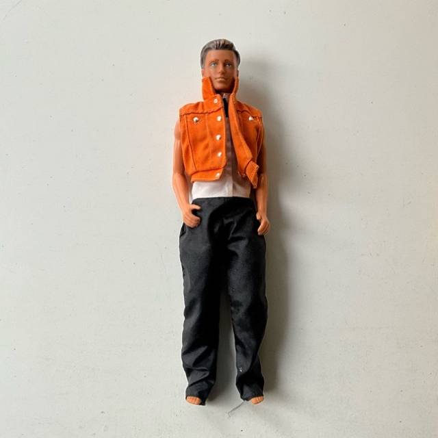 Ken (Barbie ) 1987 Black and white out fir w...
