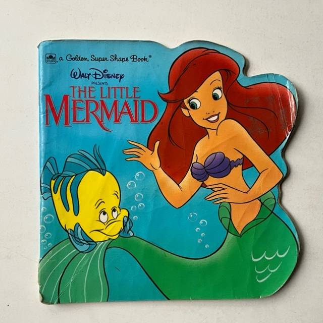 Golden Book -Disney - THE LITTLE MERMAID 1991