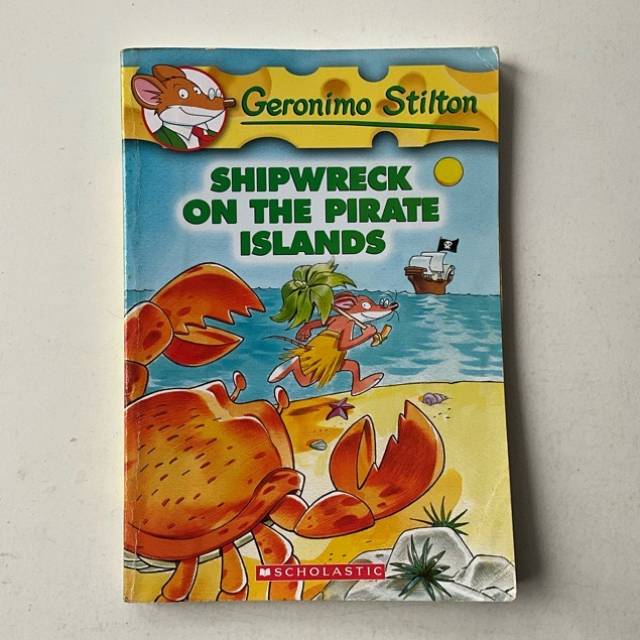 Geronimo Stilton SHIPWRECK ON THE PIRATE ISL...