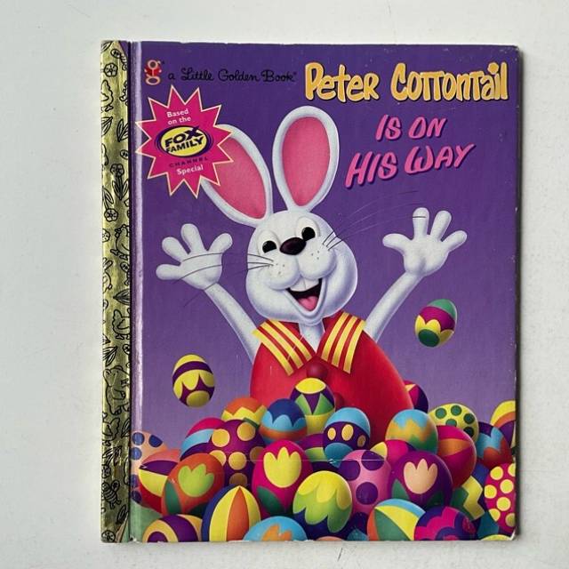 Golden Book - Peter COTTONTAIL IS ON HIS WAY...