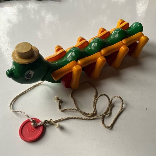 Fisher Price Caterpillar Pull Toys For Toddl...