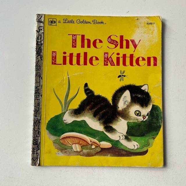 Golden Book - The Shy Little Kitten E302-2 1...