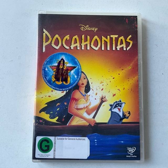 DVD Disney POCAHONTAS 2012