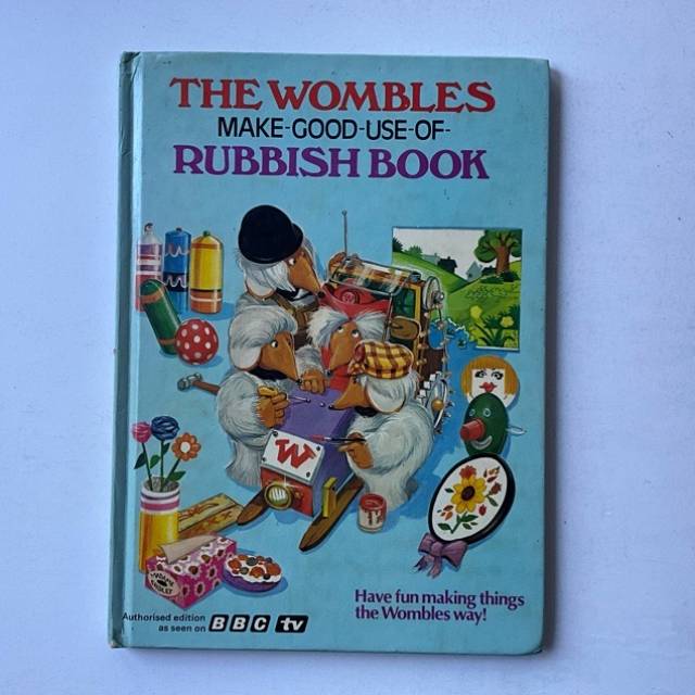 THE WOMBLES MAKE GOOD USE OF RUBBISH BOOK BBC