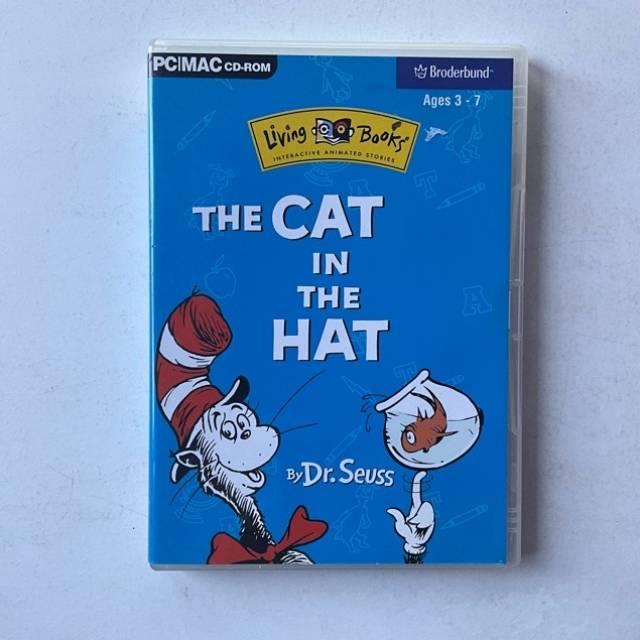 CD ROM THE CAT IN THE HAT Dr Seuss 2003