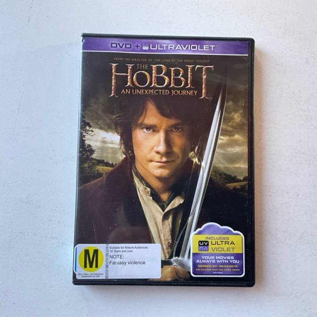DVD THE HOBBIT AN UNEXPECTED JOURNEY