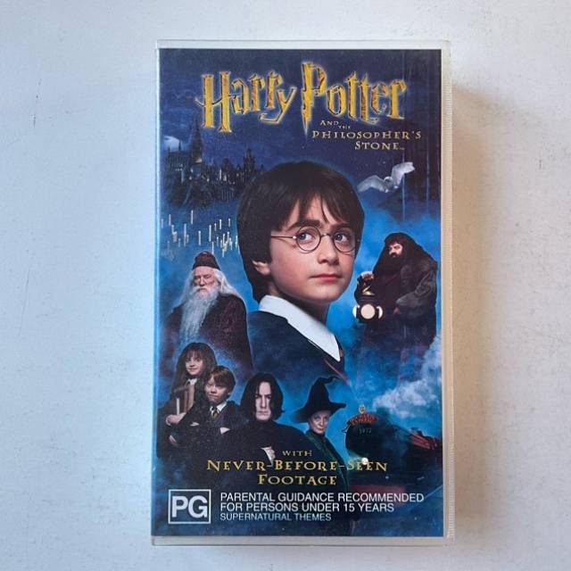 VHS Harry Potter And The PHILOSOPHER’S STO...