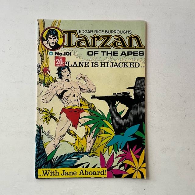 TARZAN OF THE APES PLANE IS HI - JACKED No 101