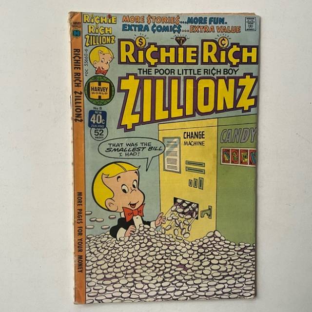 Richie Rich ZILLIONZ 1978 FEB No 8