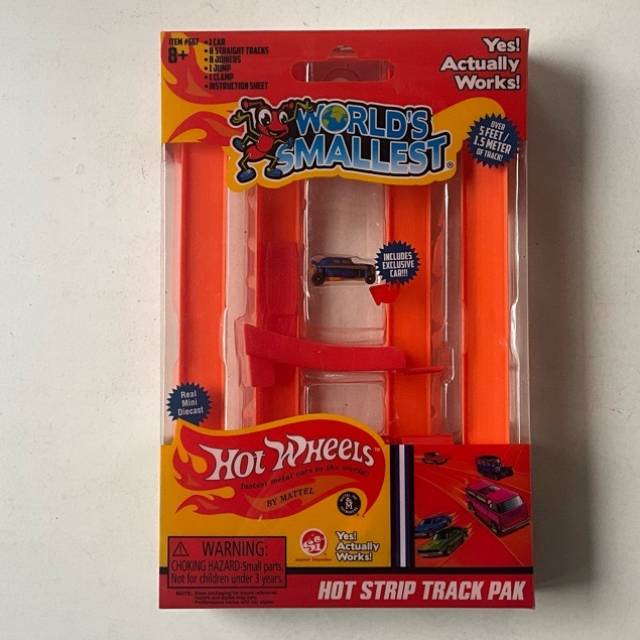 Worlds Smallest Hot Wheels Hot Strip Track P...