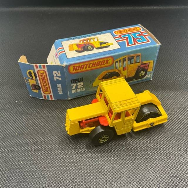 Matchbox Superfast 72 Bomag Road Roller