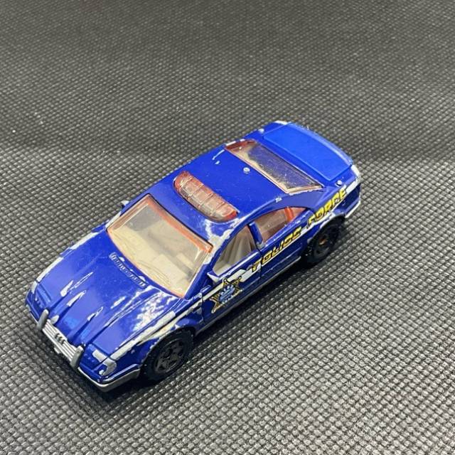 MB Police Car Blue 2001 CHINA