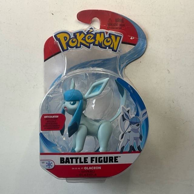 POKÉMON Glaceon Battle ACTION FIGURE Jazzwa...