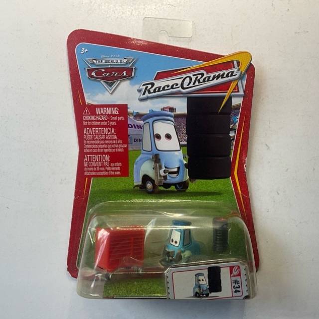 Disney Pixar Cars Race O Rama Diecast Pit Cr...