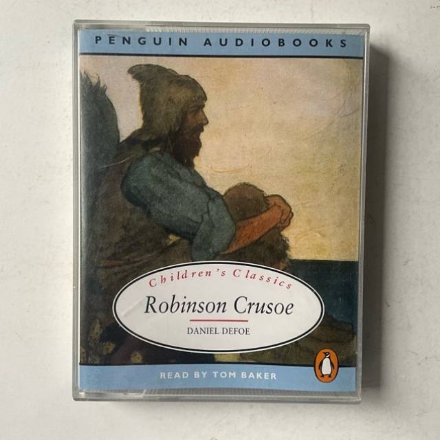 Robinson Crusoe DANIEL DEFOE 2 Cassettes