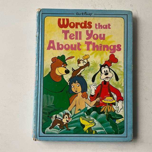 Disney Words that Tell You About Things 1978