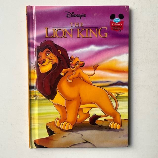 Disney LION KING WONDERFUL WORLD OF READING...