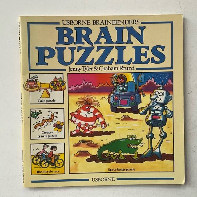 USBORNE BRAINBENDERS BRAIN PUZZLES