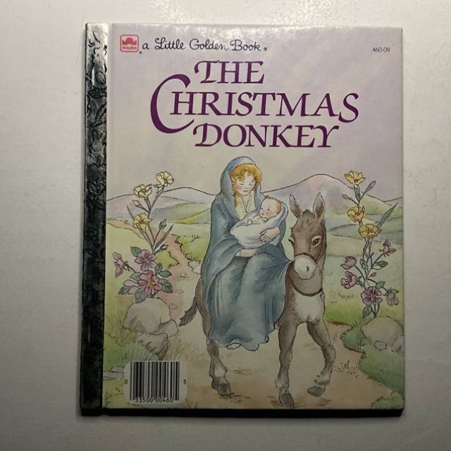 Golden Book THE CHRISTMAS DONKEY 460 - 09 1984