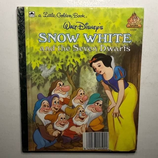 Golden Book Disney Snow White and the Seven...