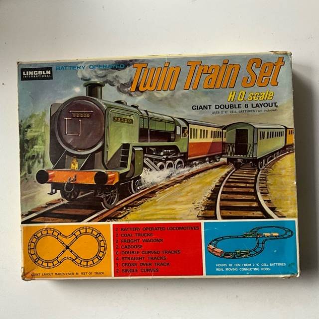 Train Set LINCOLN INTERNATIONAL Twin Train S...