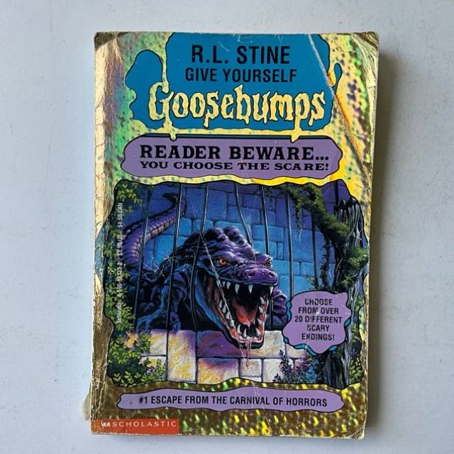 Goosebumps ESCAPE FROM THE CARNIVAL OF HORRO...