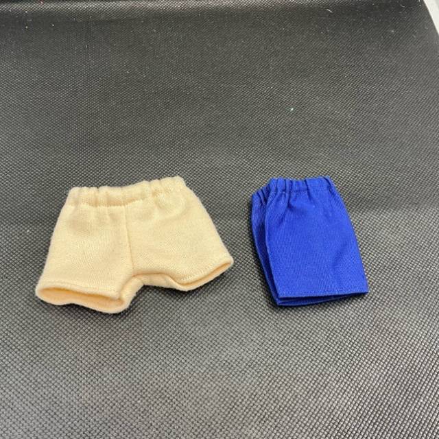 Barbie two Shorts Blue and White 1980s