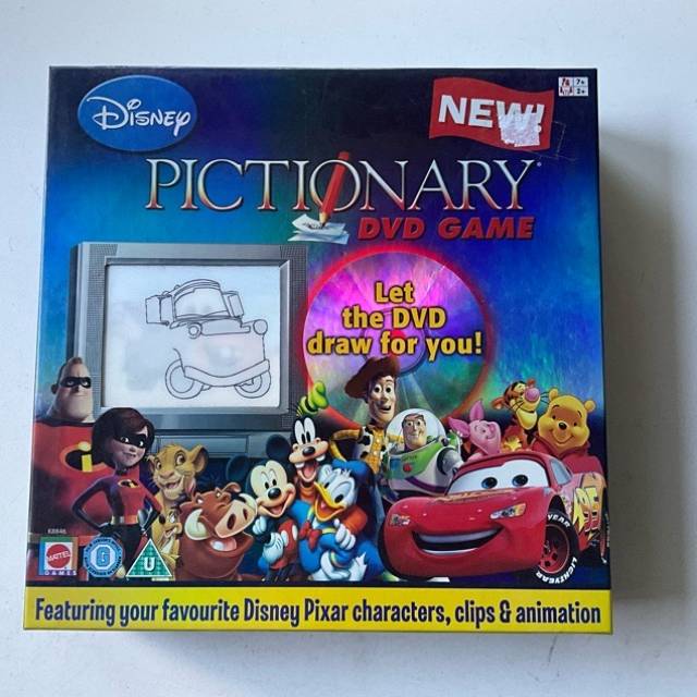 Disney PICTIONARY DVD GAME 2008