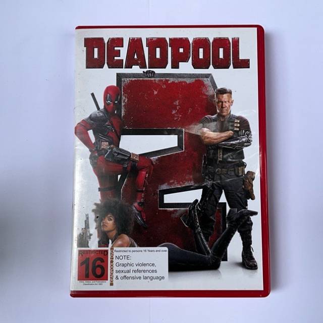 DVD DEADPOOL 2 2018