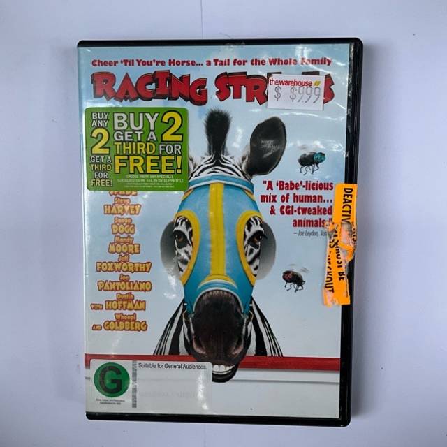 DVD RACING STRIPES