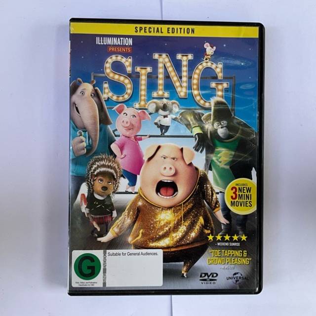 DVD SING SPECIAL EDITION 2016