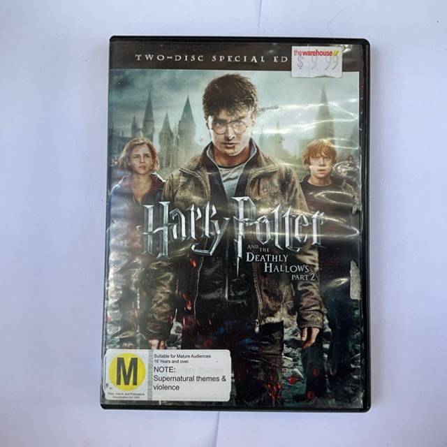 DVD Harry Potter AND THE DEATHLY HARROWS PAR...