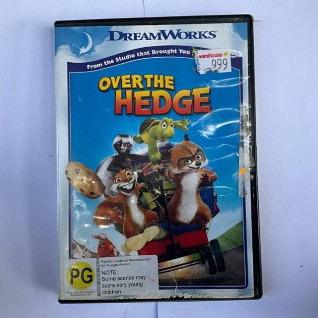DVD OVER THE HEDGE DREAMWORKS 2008