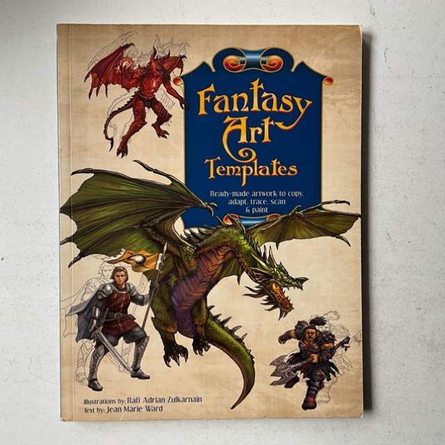 Fantasy Art Templates Book 2010