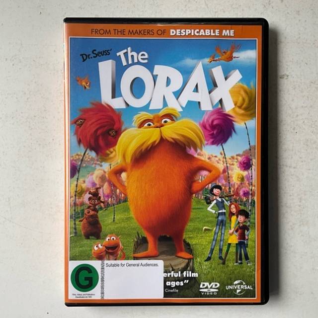 DVD DR Seuss The LORAX 2012
