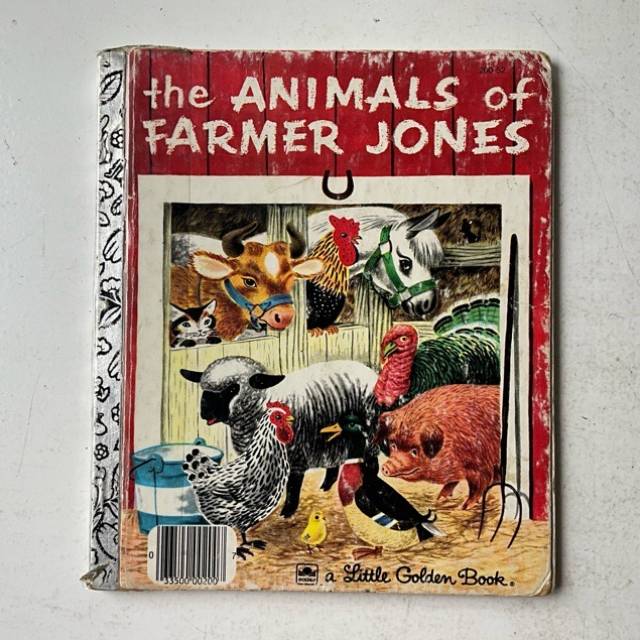 Golden Book the ANIMALS of FARMER JONES HC N...