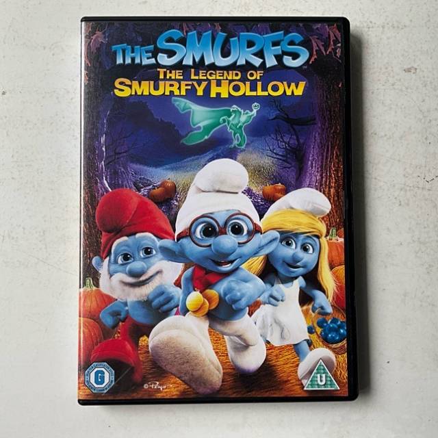 DVD THE SMURFS THE LEGEND OF SMURFY HOLLOW 2...