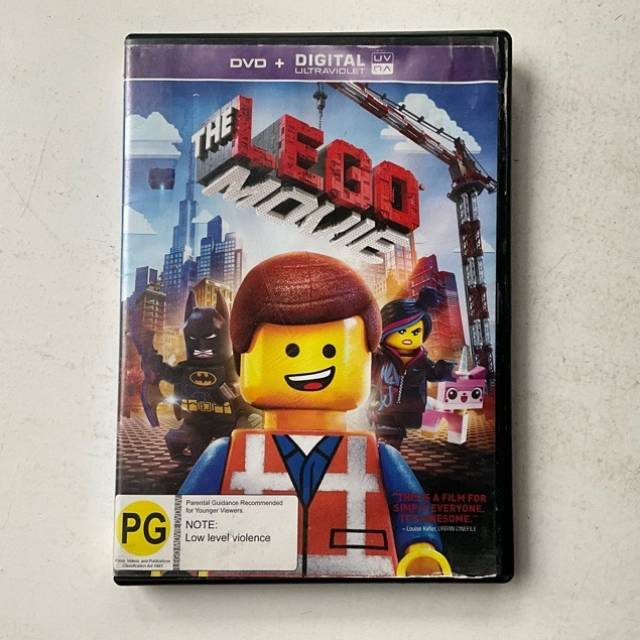 DVD THE LEGO MOVIE 2014