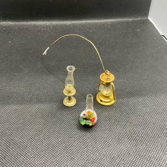Miniature Dolls House 3x Lights