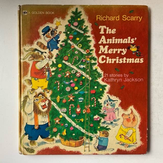 Golden Book Richard Scary The Animals’ Mer...
