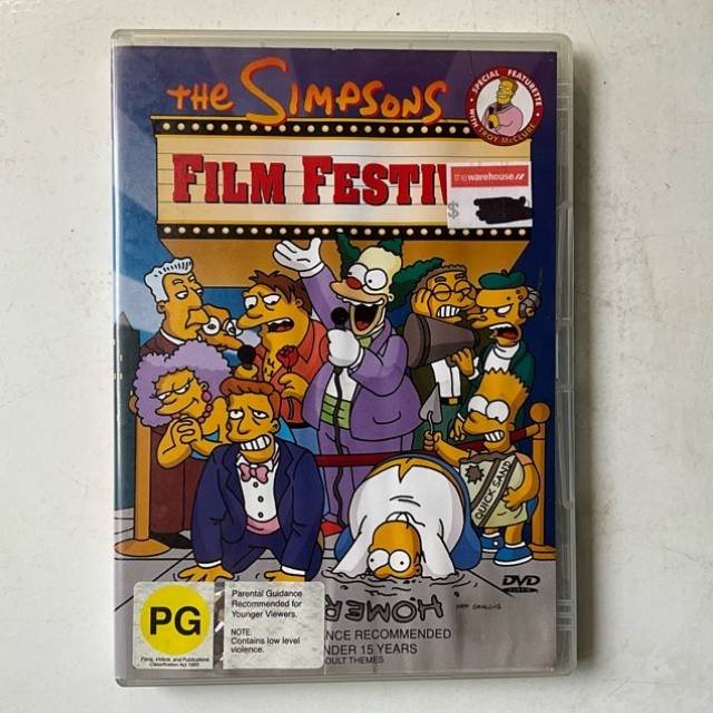 DVD the SIMPSONS FILM FESTIVAL 2002