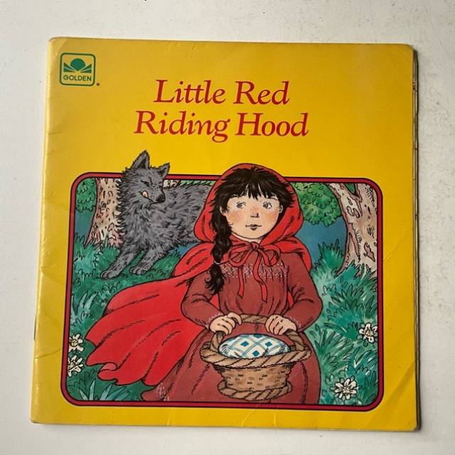 Golden Book Little Red Riding Hood 1985