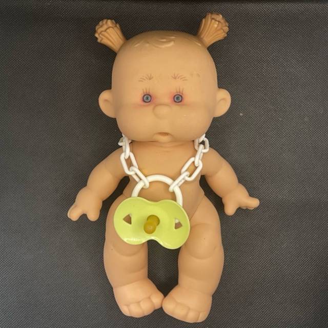 YOGURTINIS BABY GIRL DOLL DUMMY PACIFIER ON...